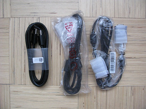 Videokaablid - DP; DVI ja VGA - 3tk. (2 foto / 5)