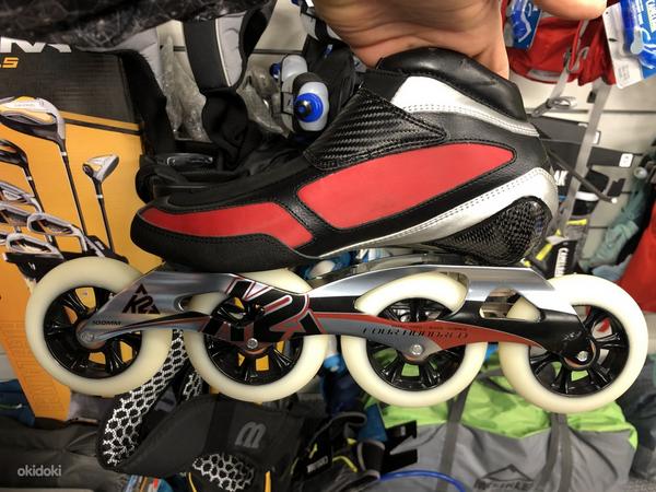 Роликовые коньки k2 skate pro longmount, размер 40, новые (фото #1)