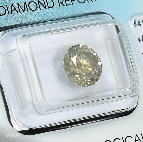 Briljant teemant looduslik 2.34 karaati (foto #1)