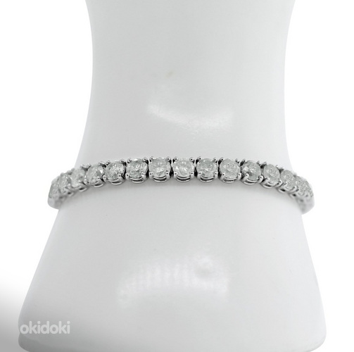 Käekett teemant 15.85 karaati kuld. Tennis bracelet