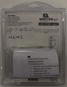 LED Riba Komplekt 60LED/m, IP65, 5m, WW (3 foto / 3)