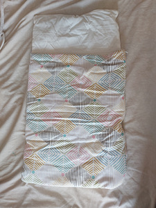Детский спальный мешок с ватной подкладкой.