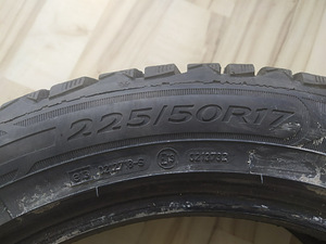 225/50/17 talverehvid 7-8mm (2 foto / 2)