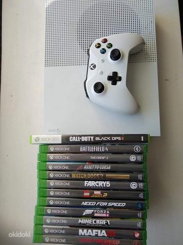 Xbox one 1 ТБ + 12 игр (фото #3)