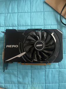 Videokaart / видеокарта GeForce GTX 1060 AERO ITX 3G OC (1 foto / 2)