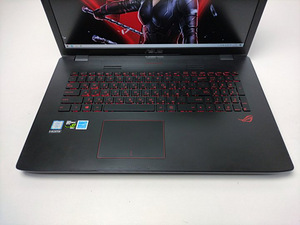 ASUS ROG GL752VW Gaming Laptop, Discrete GPU GeForce GTX 960 (1 foto / 9)