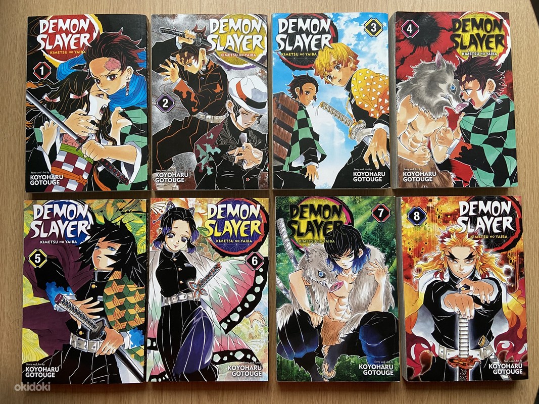 Demon Slayer manga/ Клинок, рассекающий демонов манга - Tallinn - Книги ...