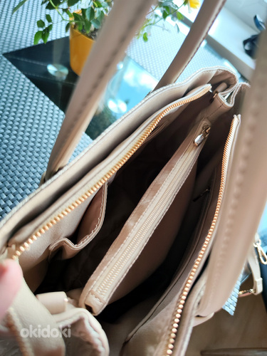 Бежевая сумка Mohito, новая (фото #7)