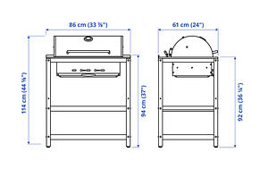 Müüa: IKEA GRILLSKÄR grill + IKEA TOSTERÖ kate (8 foto / 9)