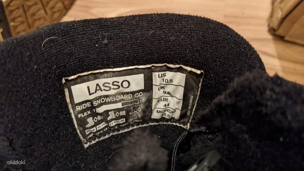 Ботинки для сноуборда Ride Lasso 44 + крепления Ride LX (фото #2)
