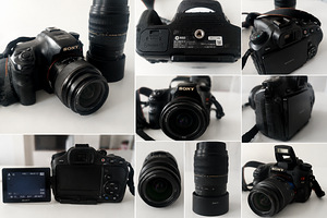 Sony Alpha A65 + 2 objektiivi (1 foto / 1)