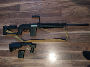 Airsoft gaasi svd ja aeg svd (6 foto / 7)