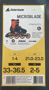 Laste rulluisud Rollerblade Microblade (2 foto / 2)