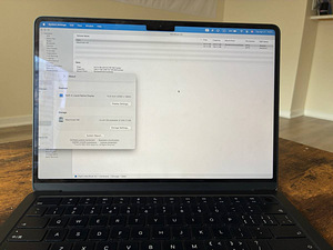 MacBook Air M2 13.6" Midnight 256GB + kehtiv garantii (3 foto / 10)