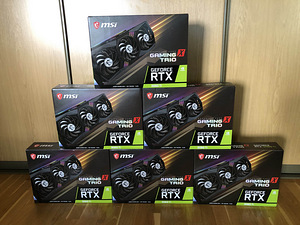 6 x MSI RTX 3060TI / ETH Miner / Crypto Miner / Mining Rig (6 фото из 6)