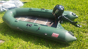 Продам лодку ПВХ Tonar Capitan T310 + мотор Tohatsu 4 stroke (2 фото из 5)