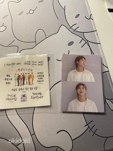 BTS PHOTOCARD 7 TK +НАКЛЕЙКИ MERCH BOX #3
