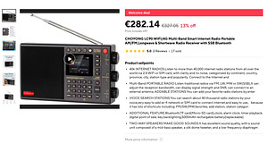 CHOYONG LC90 WIFI/4G Multi-Band Smart Internet Radio (3 foto / 3)