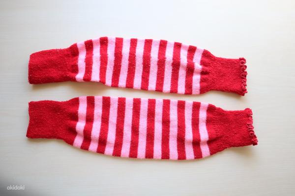 Симпатичные полосатые гетры для ног (фото #1)