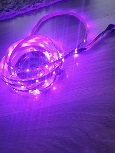 RGB led riba 5m+pult+adapter! UUS! (4 foto / 4)