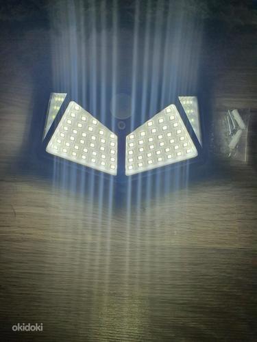 Päikesepaneeliga LED lamp liikumisanduriga! UUS! (foto #1)
