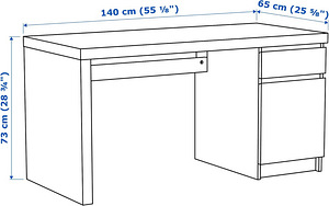 IKEA MALM laud (2 foto / 5)