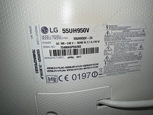 LG 55 tolli- 55UH950V (3 foto / 5)