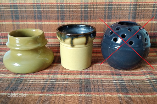 Вазочки для цветов, керамика, ЭССР