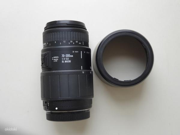 SIGMA 70-300mm f/4-5.6 DL MACRO zoom objektiiv (foto #1)