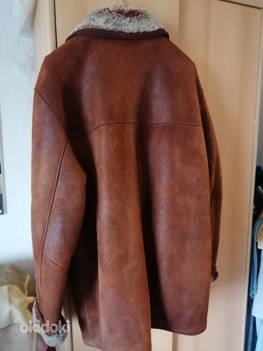 Кожанная куртка на меху (фото #2)