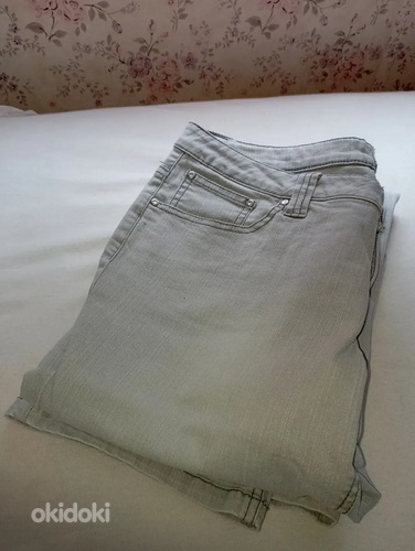 Белые джинсы женские (В хорошем состоянии) (фото #1)