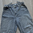 Bershka adjustable waist carpenter jeans in light dirty wash (foto #4)