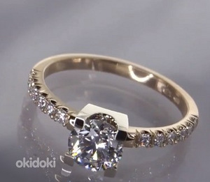Teemant sõrmus 0,72 carat (4 foto / 5)