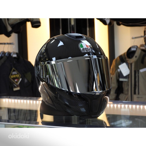 Agv corsa / pista / veloce иридиевый хромированный визор