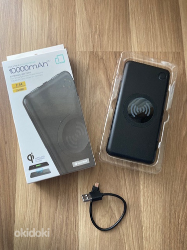 Müüa akupank Platinet akupank 10000mAh 2xUSB Wireless QI