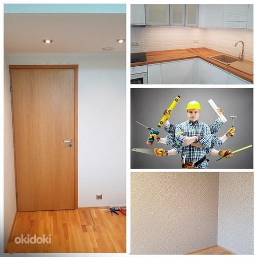 Korterite, vannitubade remont, elektritööd