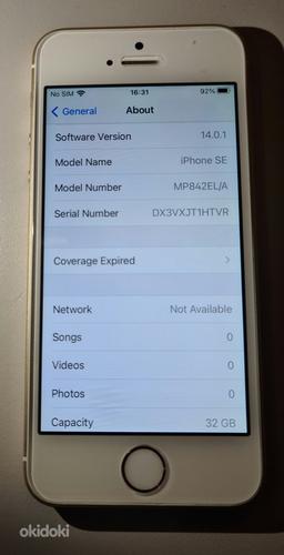 iPhone SE 32GB Rose Gold nagu uus (foto #1)