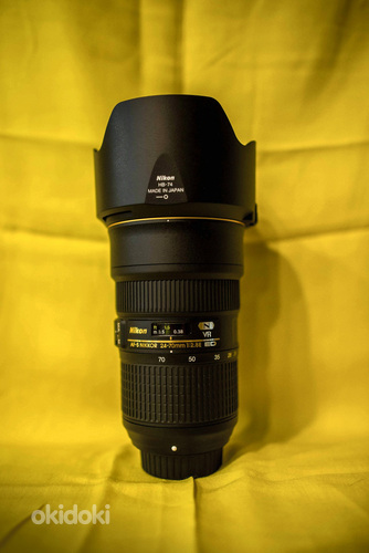 Nikon AF-S Nikkor 24-70 objektiiv+ AF-S Nikkor70-300 (foto #3)