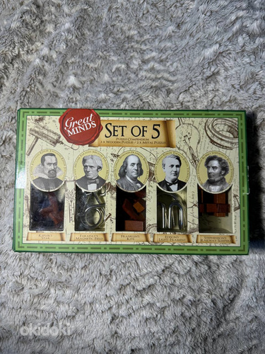 Mõistatused Brain Games Great Minds Set of 5