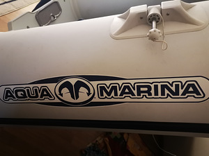 Armeeritud kummipaat aquamarina (2 foto / 7)