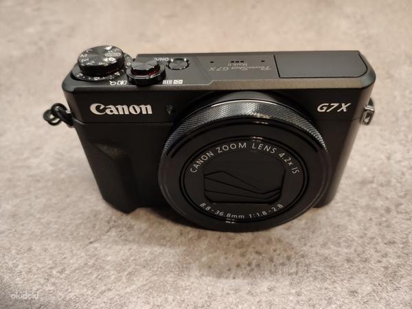 Компактная камера canon PowerShot G7X Mark II, 20,1 МП (фото #2)