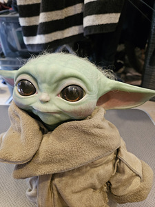 SIDESHOW THE CHILD LIFE SIZE BABY Yoda STATUE STAR WARS (1 foto / 5)