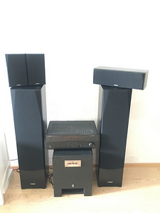 Yamaha kodukino komplekt 5.1 (1 foto / 8)