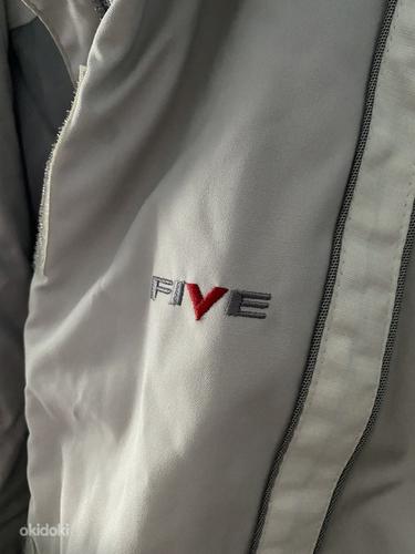 Five белая зимняя куртка с капюшоном (фото #2)