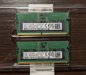 Samsung DDR5-4800 SODIMM 16GB (2x8GB) RAM (1 foto / 1)
