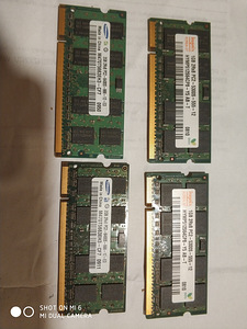 Память Ram DDR 2-3-4 For laptop end stationary