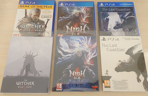 PLAYSTATION 4 GAMES (steelbook 'id) ps5 (5 foto / 10)