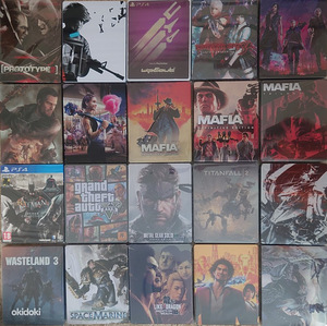 Steelbook (Playstation 4, PS5, Xbox Series, PC) kollektsioon (7 foto / 9)