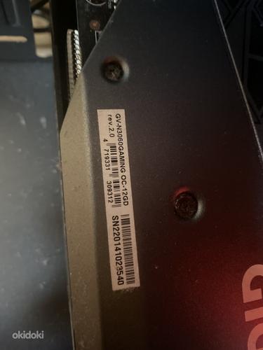 Müüa Gigabyte RTX 3060 12GB LHR (foto #2)