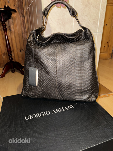 Kott GIORGIO ARMANI originaal, Itaalia, naturaalne nahk 100%